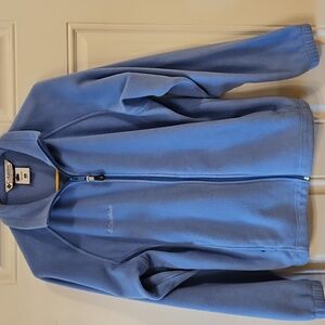 Columbia Light Blue Fleece Jacket